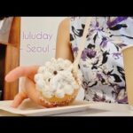Seoul Vlog. かわいい子犬のカップケーキを売るカフェ、ソウルのおしゃれなカフェ、キョチョンチキンを食べながらヒーリング、甥とブレスレット作り、サツマイモチップ作り_ 韓国生活 日常 ブイログ
