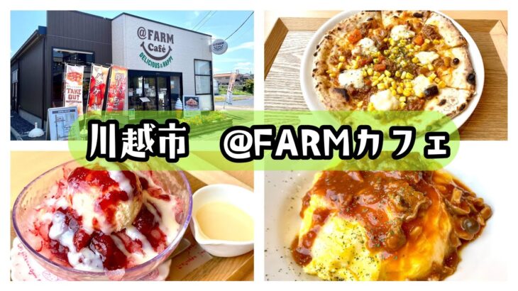 【@FARMカフェ】川越市の農園カフェでランチ！冷凍いちごのスイーツもあるよ♪
