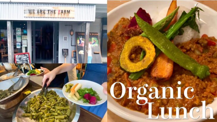 【Vlog】渋谷オーガニックランチ｜ランチ&カフェ｜オーガニックカフェ｜WE ARE THE FARM｜Organic Lunch｜vlog