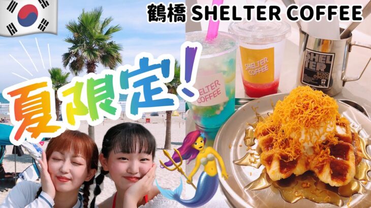 【大阪/鶴橋】隠れ家cafe SHELTER COFFEEの映える夏限定メニュー‼︎
