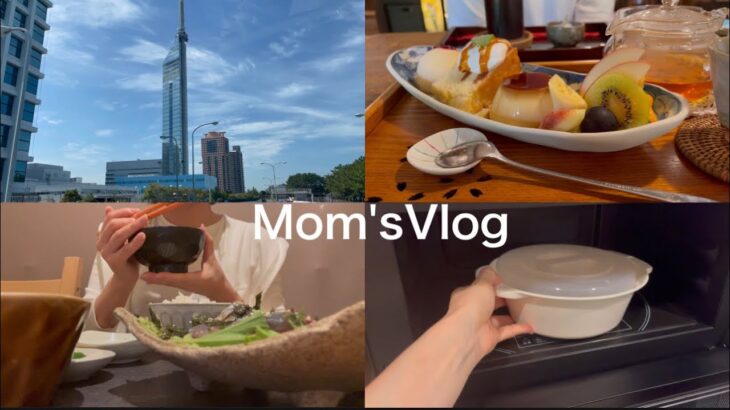 #71【Mom’sVlog】和biカフェ母屋でランチしてカップボードの打ち合わせ・映画デートする日常