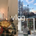 vlog ⌇社会人の休日 | 3ヶ月詰め込み | カフェ巡り | クリスマス