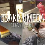 【OsakaVlog】久々の梅田散策｜隠れ家カフェ☕｜ランチ｜ショッピング｜かっぱ横丁【UMEDA/中崎町】