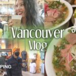 【Vancouver vlog】夜のダウンタウンへ繰り出す｜カフェ・古着屋・穴場グルメ