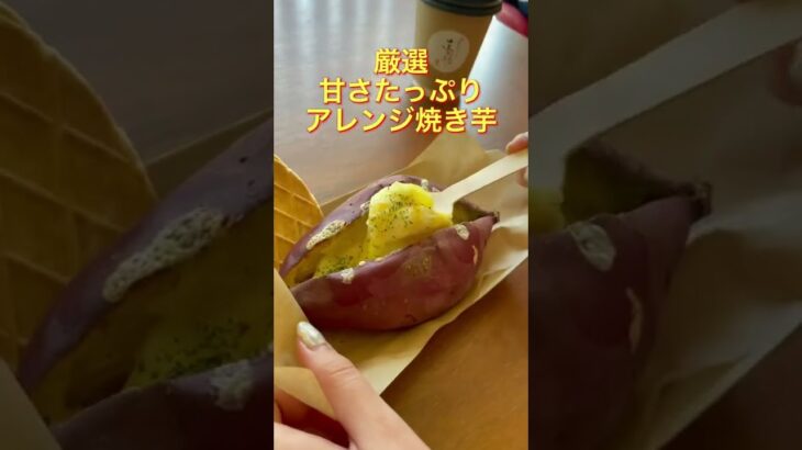 茨城グルメ【アレンジ焼き芋&スイーツ級ほしいも】絶品ほしいも&café 寿や#shorts