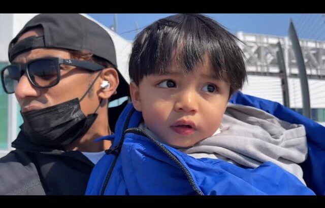 【休日vlog】【1歳4ヶ月男の子】福岡空港でランチ.新しい展望デッキから飛行機見る.タリーズでカフェタイムvlog.