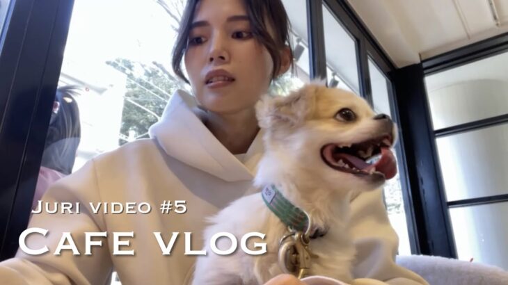 【vlog】#5  世田谷ランチ・カフェ☕️🥐/きぬた公園/表参道ショッピング/愛犬と過ごす休日🐶☕️/スローライフ🤍