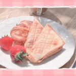 『ホットサンドを欲望のままに』お庭ランチに桜の景色を添えて🌸