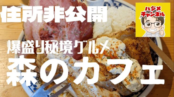 【滋賀×秘境グルメ】住所非公開「森のカフェ」のプレートランチがわんぱくすぎたｗ