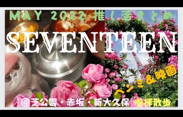 【SVT♡CARAT】5月のセブチ推し活＆ランチカフェ＆神社仏閣動画まとめ