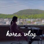 韓国留学の平日vlog🌿 ソウルタワーが見える穴場カフェ のんびり漢江で過ごす授業終わり