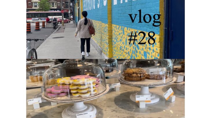 vlog #28(海外カフェ,トロントカフェ,カナダ留学,学生vlog,カフェ巡り,おしゃれなレストラン,勉強vlog,図書館,トロント留学,トロント動物園）