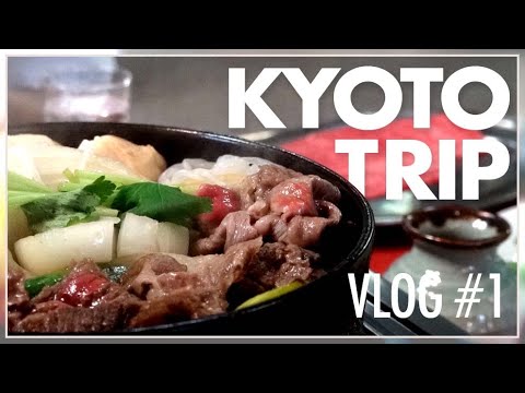 【京都旅行・vlog＃1】京都でグルメ三昧！カフェ巡りに老舗すき焼き！ランチ・デートにも