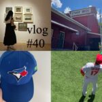 vlog #40(野球観戦,観光,ユニオンビル,郊外,レストラン,カフェ巡り,トロント留学,留学生活,カナダ留学)