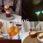 vlog〰︎朝から充実したカフェ巡り☕️￤穴場な星空バーで非日常を味わう🍸.大阪カフェ￤Qoo10メガ割購入品.リピート品￤一人暮らし社会人の休日