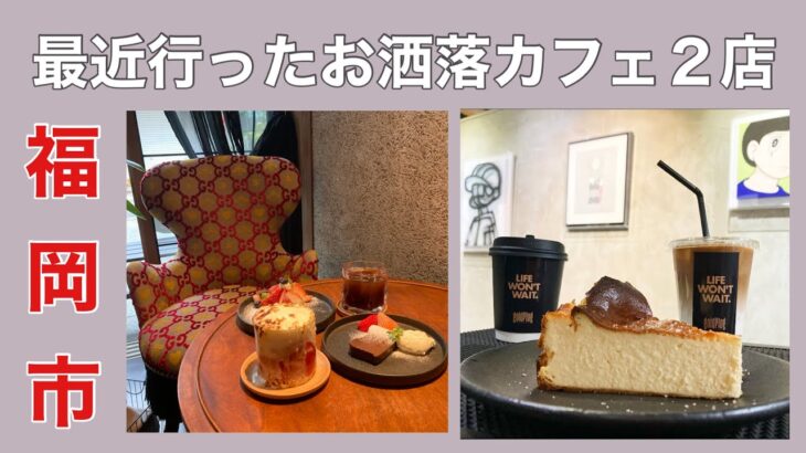 【福岡 カフェ】福岡市で見つけた今話題のカフェ２店！ オープンしたばかりのブランド【GUCCI】を使用した店内！#福岡カフェ #福岡スイーツ