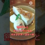 【神戸グルメ】居心地のいいカフェ『pagot　山側店』で濃厚チーズケーキを食べる　#shorts