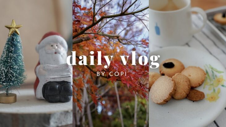 【vlog】仕事を抜けて代官山ランチ🍽｜クリスマス準備とおうちカフェ🍪🎄