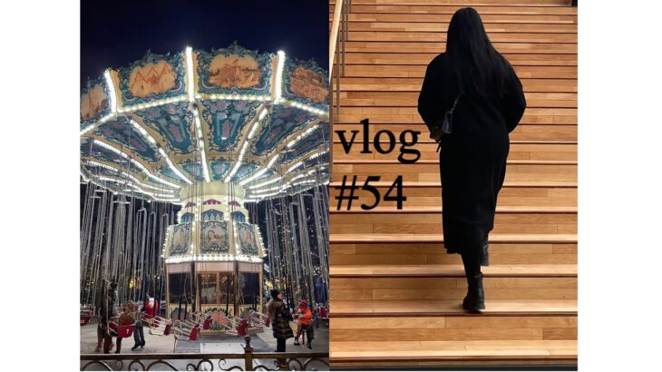 vlog #54(遊園地,カナダ留学,カフェ巡り,勉強垢,海外カフェ,日常,インスタ映え,バレエ公演,勉強vlog）