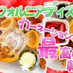 【海外ディズニー】ウォルト・ディズニーのお気に入り！？カーネーションカフェの要チェックグルメ！ホリデーVerのホーンテッドマンションも並びます！！【カリフォルニアディズニー】Vol.2