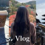 Vlog｜京都旅行｜嵐山観光｜錦市場で食べ歩き｜カフェ巡り
