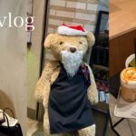 vlog3 | 最近の休日🎄✨|ケーキ作り🎂| カフェ巡り☕️