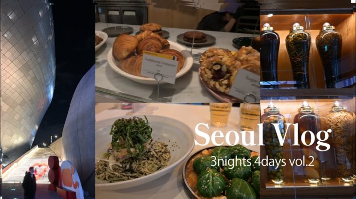 【ソウルVlog】韓国グルメとカフェのレベルの高さにただただ圧倒される！優しさに触れるソウル旅。