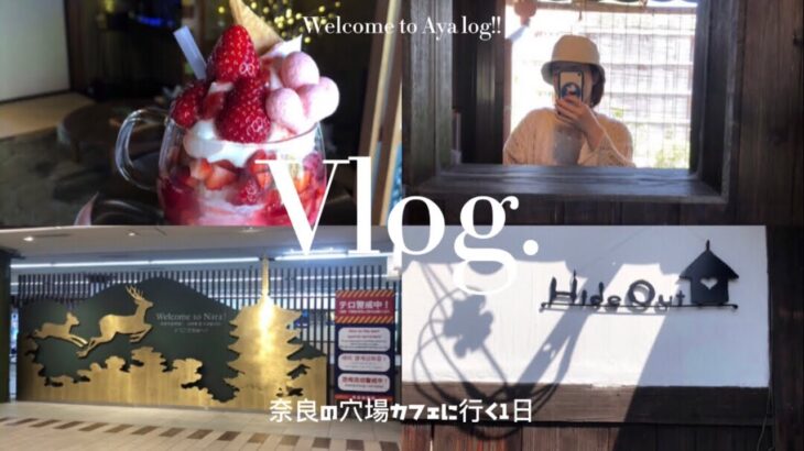 【Nara Vlog】なかなか見つけにくい奈良の穴場カフェに行ってきた