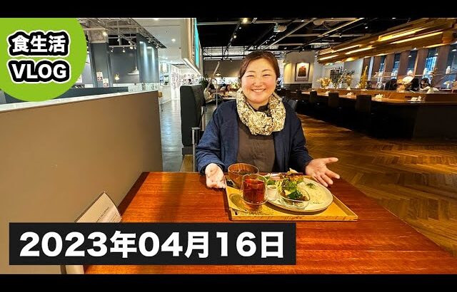 【 食生活 VLOG 】札幌でカフェランチ！街ブラで14000歩！！ ｜アラフィフ・ダイエット