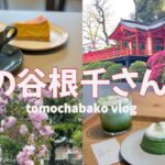 ［ソロ活女子vlog］東京さんぽ｜東京メトロ千代田線🚃｜御朱印巡り⛩｜カフェ巡り☕️｜谷根千｜目指せ東京全駅制覇