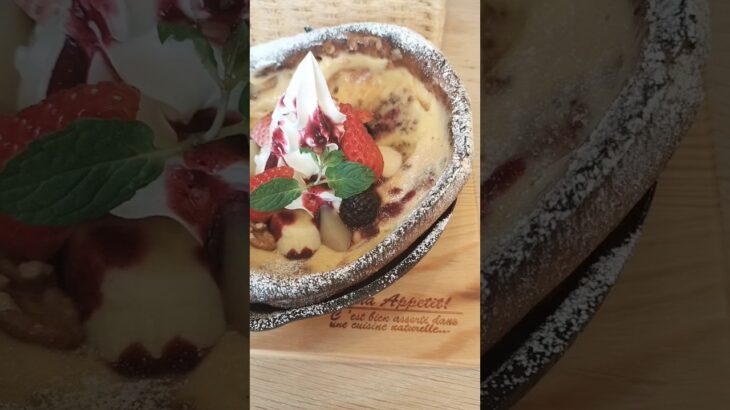 道の駅におしゃれカフェ?!インスタ映えするパンケーキやパフェ、クレープにピザも！#大分グルメ #shorts