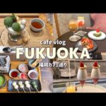 【福岡カフェ】最近のカフェ巡り4店🍰fukuoka cafe vlog