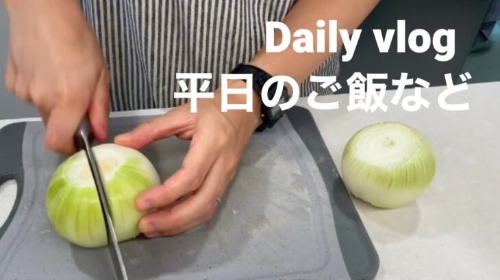 Daily vlog 平日の夜ご飯やカフェ巡り