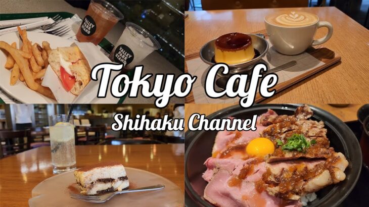 【vlog】東京グルメ巡り！特色ある4カフェ＆1レストランを一日で訪問