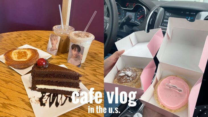 アメリカでK-popoオタ活カフェvlog / cafe vlog in the u.s. Eng subs