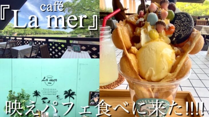 【カフェ】café『La mer』めちゃくちゃ可愛い✨映えパフェ食べに来た‼︎ 大泉緑地公園#カフェ #パフェ #La mer#ロイクラ#ロイヤルクラウンtv #youtube