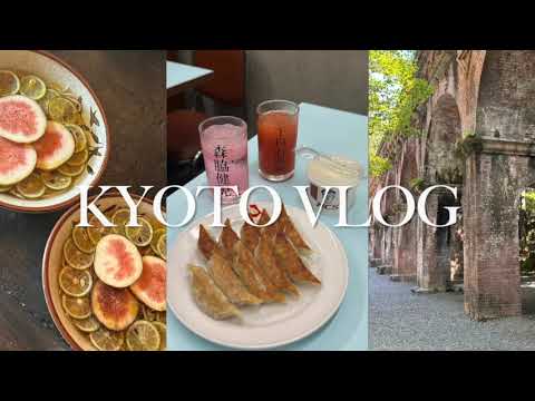 KYOTO Vlog // 灼熱の京都グルメツアー // 京都グルメ // 京都カフェ // 京都観光 // 京都旅