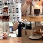 vlog｜カフェを巡る社会人の日常🥯｜大阪カフェ.中崎町.梅田.心斎橋🍨.夜カフェ. TAG-COFFEE STAN(D).イタリアン🍝｜一人暮らし女子の休日