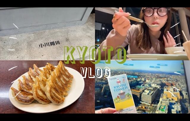 【Vlog】そうだ、京都へ行こう。グルメカフェ巡り☕️⛩