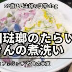 【52歳ほぼ主婦の日常vlog】ふきんのあれこれ/1人時間/カフェランチ/夕食の支度