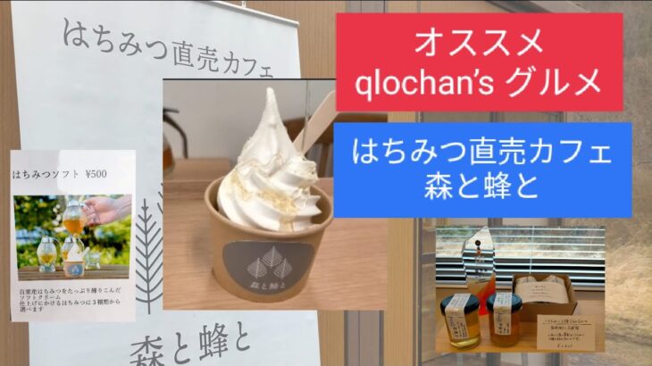 オススメqlochan’sグルメ１０　はちみつ直売カフェ　森と蜂と　６．３．２３（土）