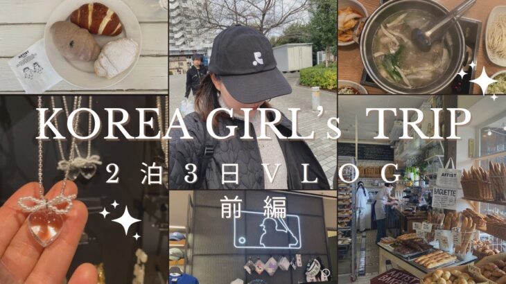 【ソウル vlog】2024.02 韓国女子旅vlog🇰🇷前半 明洞ホテル/カフェランチ /美容施術/タッカンマリ/ARTIST BAKERY/ギリシャヨーグルト/東大門ショッピング