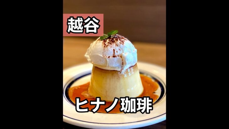 【埼玉グルメ】越谷/がってん寿司系列のお洒落なカフェのプリン