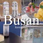 Korea vlog / 韓国旅行ひとり旅 / 釜山カフェ巡り / 부산여행 / 부산카페투어 / korea trip / busan