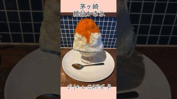 【茅ヶ崎No.1絶品かき氷🍧】「ごはんcafe R」鉄砲沿いにある可愛いカフェ💓#茅ヶ崎カフェ#short#shorts#カフェ巡り #湘南カフェ