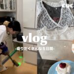 【vlog】産後久々の映えカフェ🍰/夏服cocaで調達✨/家事多め/盛りだくさんな５日間の主婦vlog🍽️🧺✨