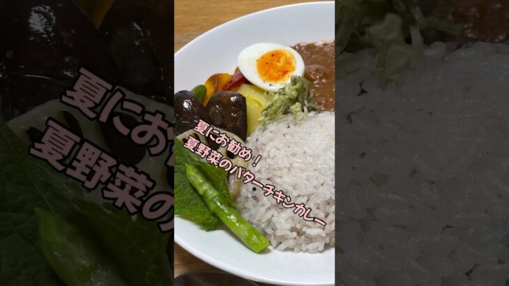 こまりなCafeの8月のランチは「夏野菜たっぷりバターチキンカレー」要予約#shors #カフェvlog #料理 #バターチキンカレー#ランチ#群馬県 #カフェランチ