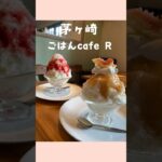 【茅ヶ崎🌴ごはんcafe R】いちじくマスカルポーネかき氷が最高🍧❤️#茅ヶ崎カフェ#short#shorts#カフェ巡り #湘南カフェ#茅ヶ崎かき氷#湘南かき氷