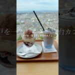 【茨城カフェ】地上100mの展望台カフェ☕️ パンダマーケット(茨城県庁) #茨城県 #水戸市 #カフェ #グルメ