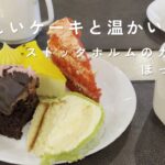 【北欧暮らしVlog】ストックホルムの穴場カフェで一休み🍰☕️ /  おいしいランチとケーキビュッフェ